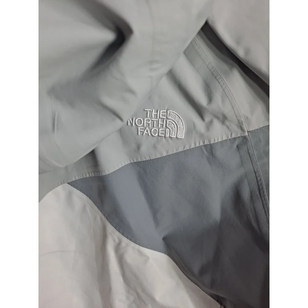The North‎ Face Windbreaker Jacket Lightweight Full Zip Gray XL